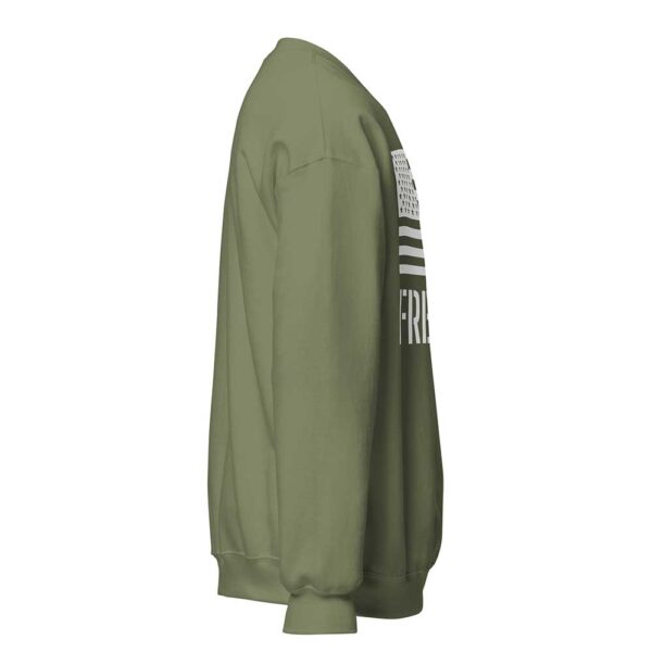 Freedom Flag Sweatshirt (Military Green) - Image 2