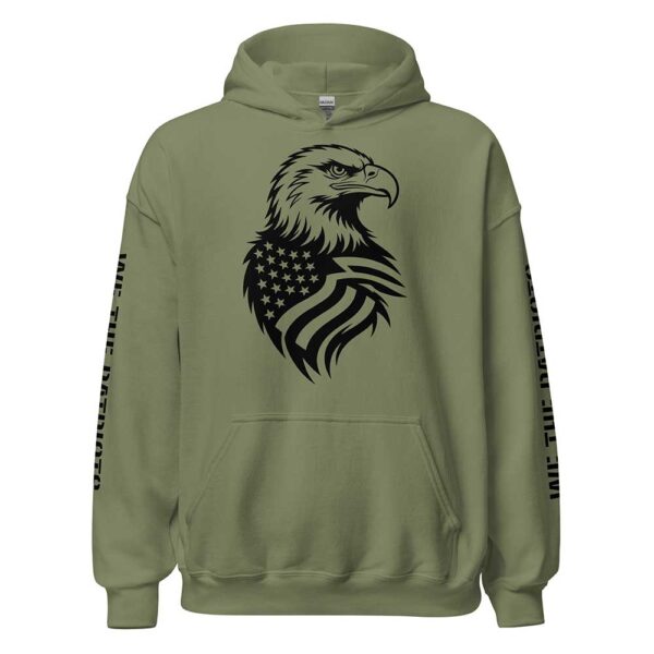 WTP Eagle Hoodie (Military Green) - Image 9