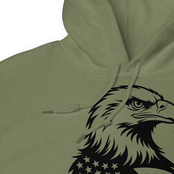 WTP Eagle Hoodie (Military Green) - Image 7