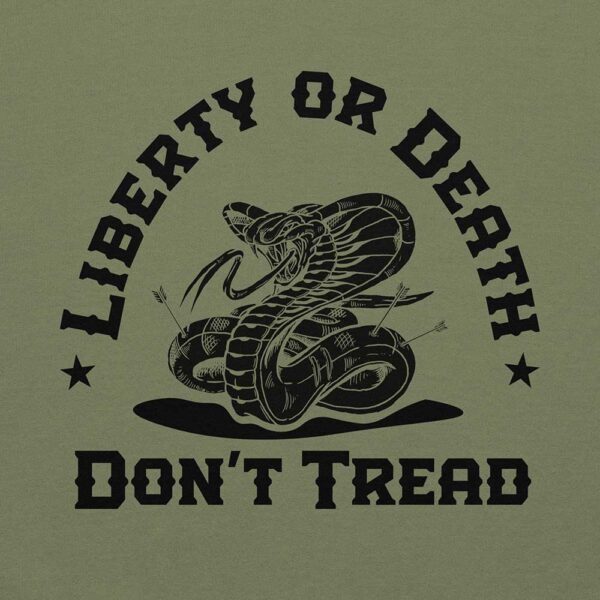 Don't Tread On Me Hoodie (Military Green) - Image 7