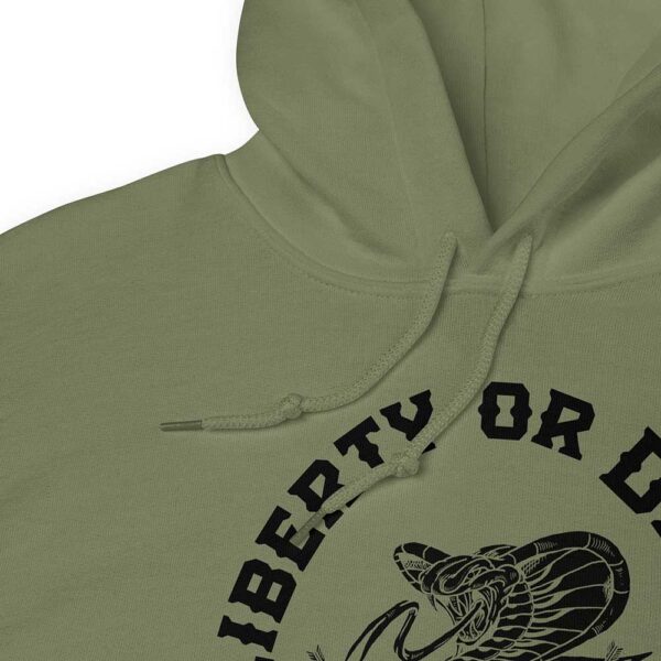 Don't Tread On Me Hoodie (Military Green) - Image 8
