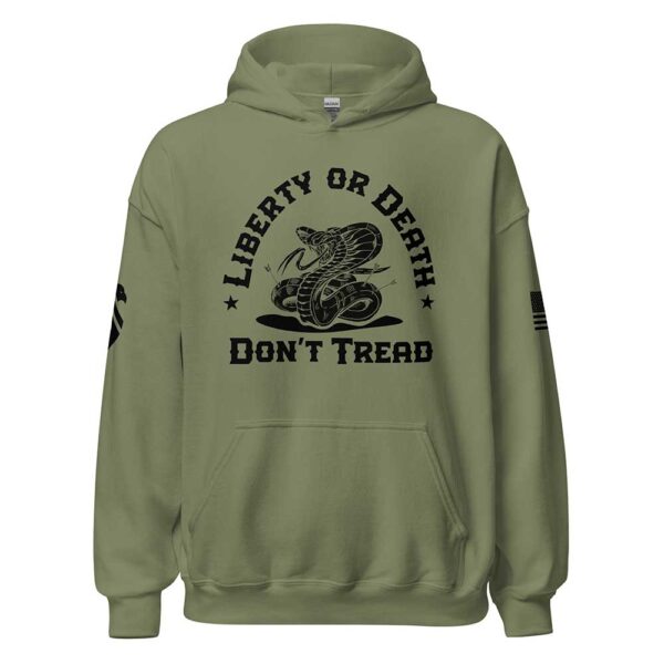 Don't Tread On Me Hoodie (Military Green)