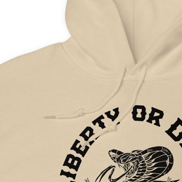Don't Tread On Me Hoodie (Sand) - Image 3