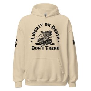 Don't Tread On Me Hoodie (Sand)