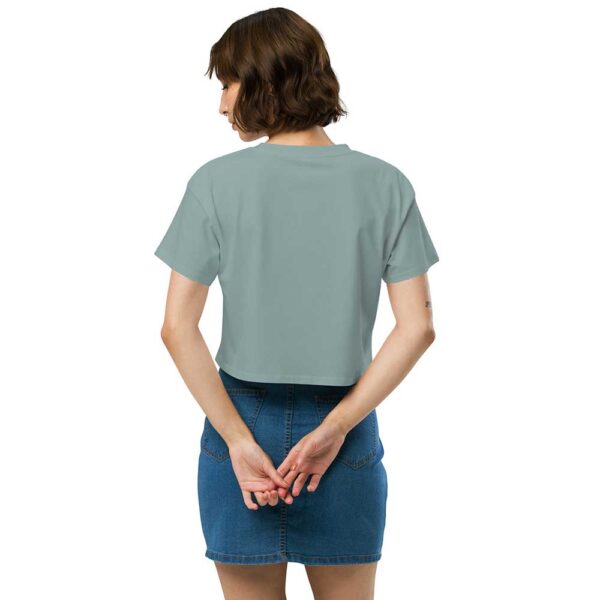 'Merican Mama Women's Crop Top (Mineral) - Image 6