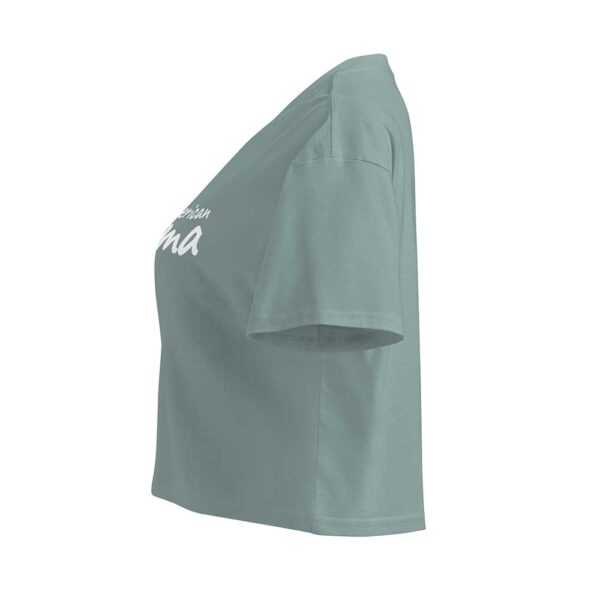 'Merican Mama Women's Crop Top (Mineral) - Image 8
