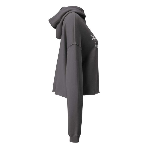 'Merican Mama Cropped Hoodie (Storm) - Image 18