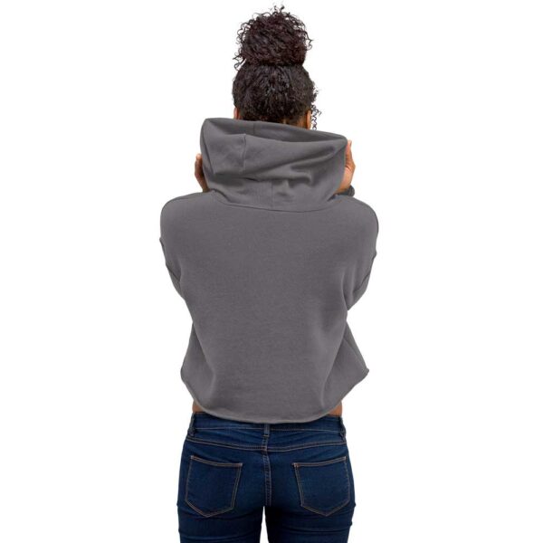'Merican Mama Cropped Hoodie (Storm) - Image 7