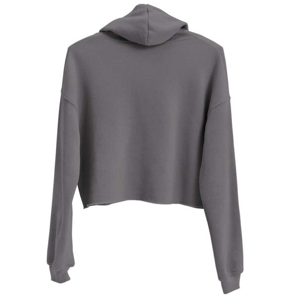 'Merican Mama Cropped Hoodie (Storm) - Image 8