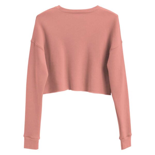 'Merican Mama Cropped Sweatshirt (Mauve) - Image 5