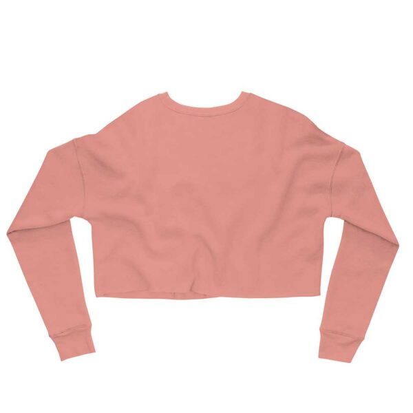 'Merican Mama Cropped Sweatshirt (Mauve) - Image 7