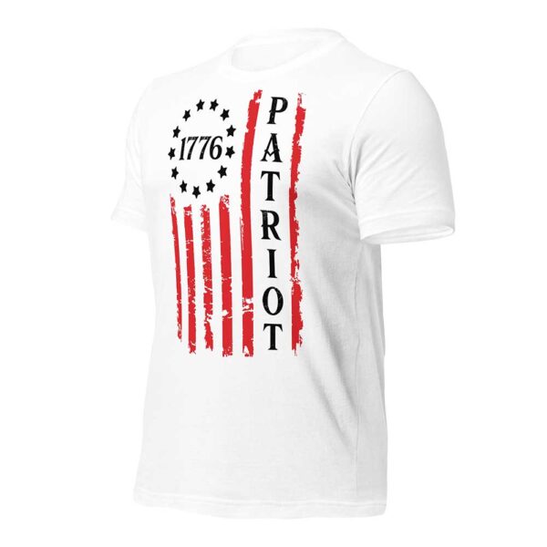 1776 Patriot Flag T-shirt (MADE IN USA) - Image 2