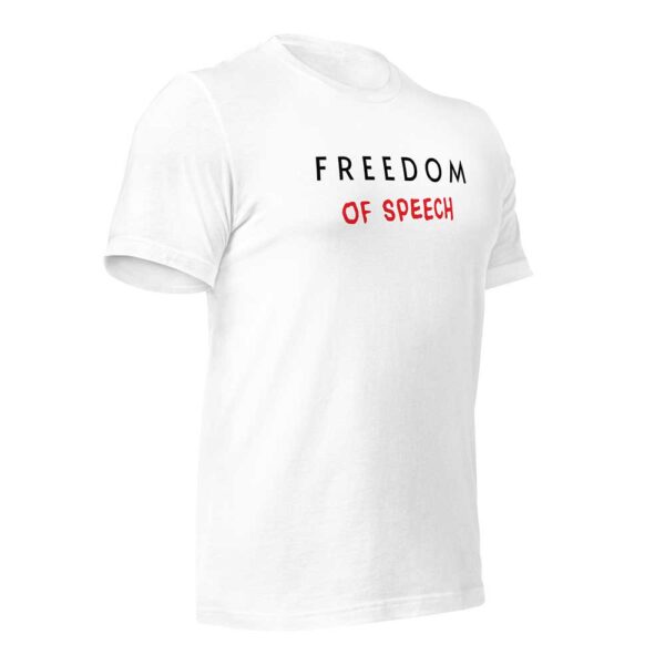 Freedom of Speech (MADE IN USA, White) - Image 3