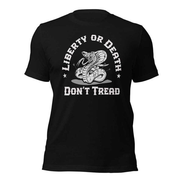 Snake Don't Tread on Me (MADE IN USA, Black) - Image 3