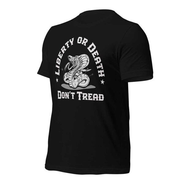 Snake Don't Tread on Me (MADE IN USA, Black)