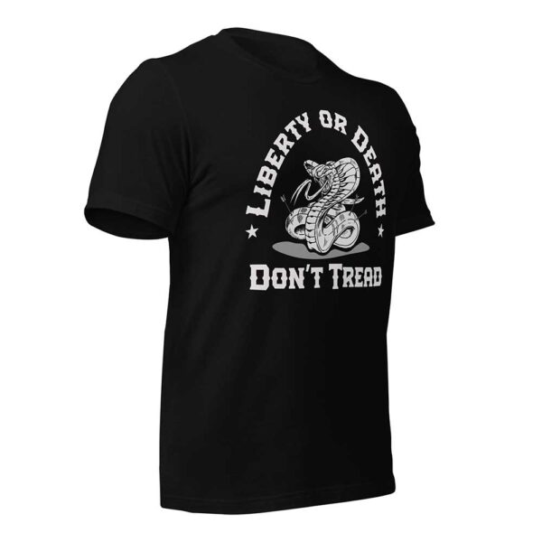 Snake Don't Tread on Me (MADE IN USA, Black) - Image 2