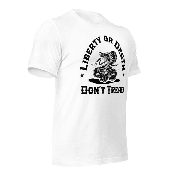 Snake Don't Tread on Me (MADE IN USA, White) - Image 3