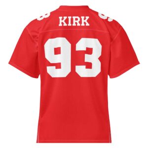 Kirk Freedom Football Jersey (Red)
