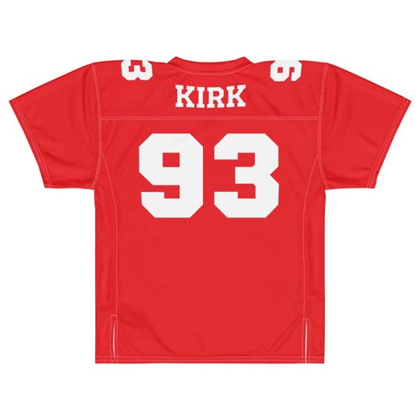 Kirk Freedom Football Jersey (Red) - Image 4