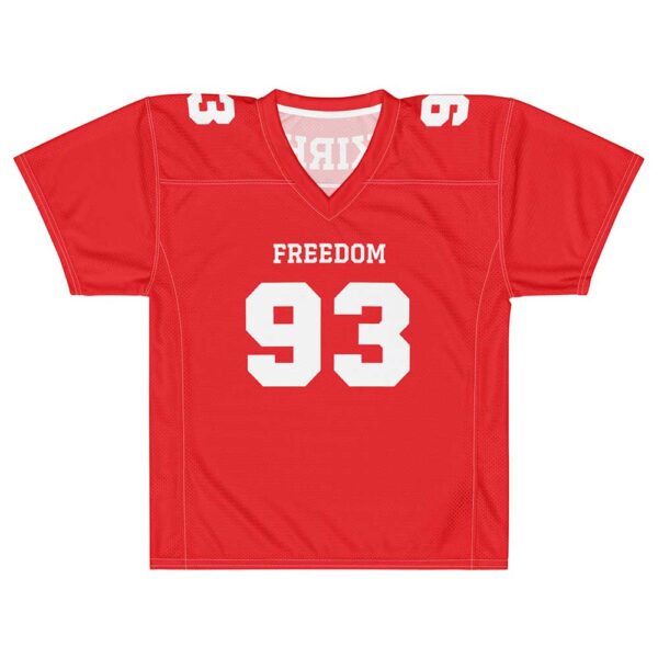Kirk Freedom Football Jersey (Red) - Image 9